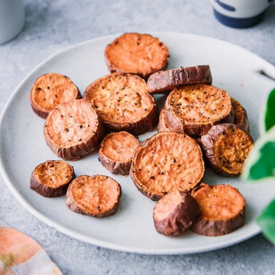 Roasted Sweet Potato Rounds