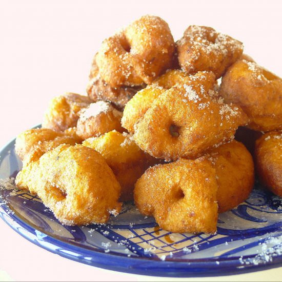Fried Pumpkin Puffs