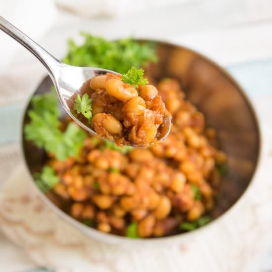 Sweet And Tangy Baked Beans