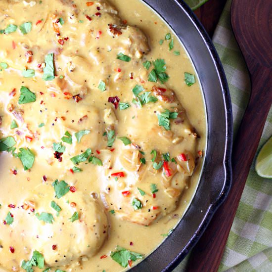 Creamy Coconut Lime Chicken