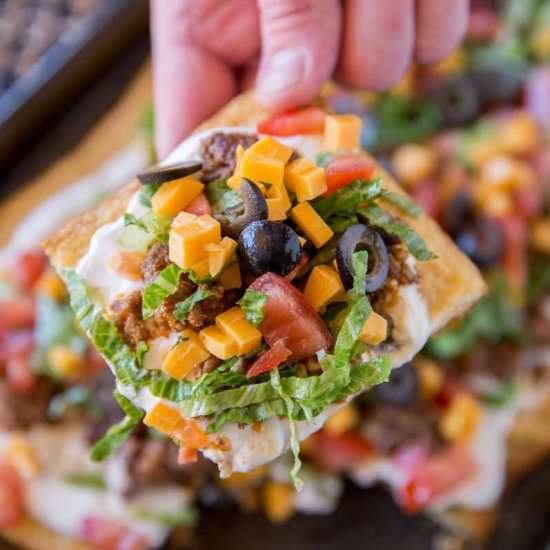 Easy Taco Pizza