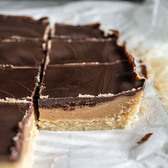 Vegan Chocolate Peanut Butter Bars
