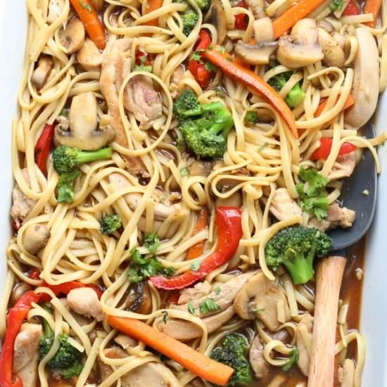 Vegetable Chicken Stir Fry