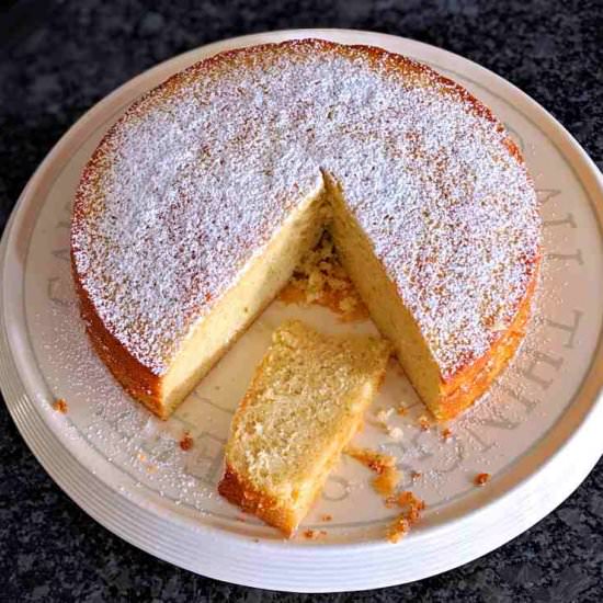 lime and condensed milk cake