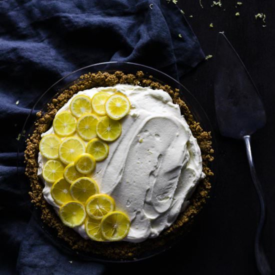 No-Bake Lemon Chiffon Pie