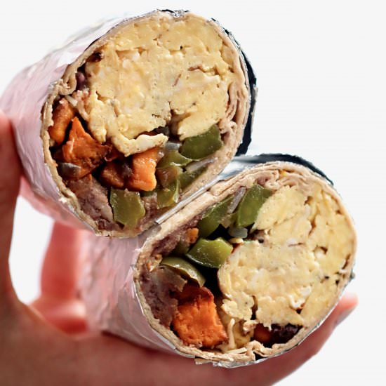 freezer breakfast burritos