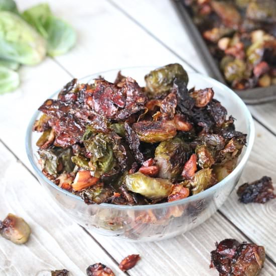 Candied Maple Brussels Sprouts