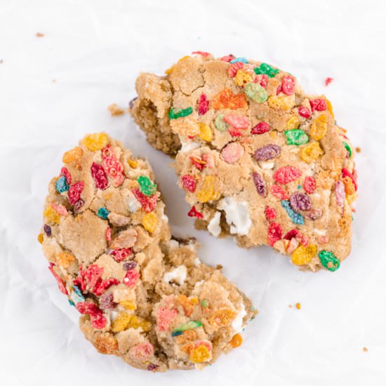 Fruity Pebbles Cookies