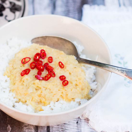 Coconut Red Lentils & Basmati