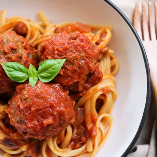 Vegan and GF Lentil Meatballs