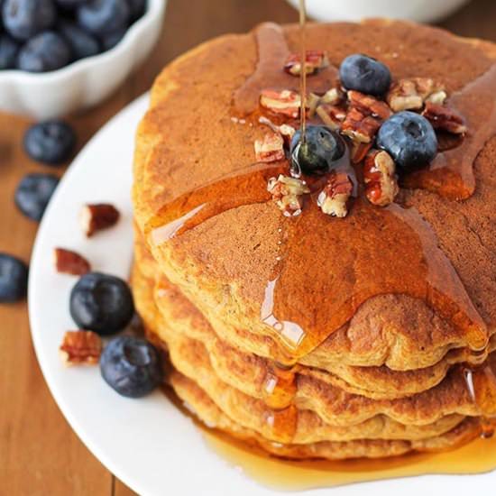 Gluten-Free Sweet Potato Pancakes