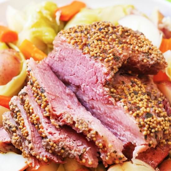 Instant Pot Corned Beef and Cabbage