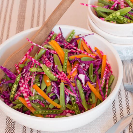 Sugar Snap Pea Slaw
