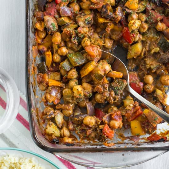 Roasted vegetable ratatouille