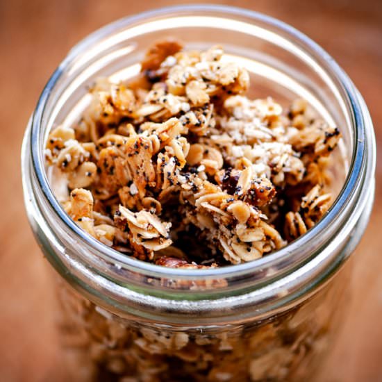 Lemon Poppy Seed Granola