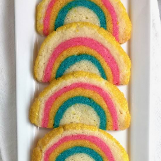 Rainbow Sugar Cookies