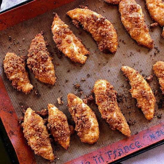 Low Carb Baked Chicken Tenders