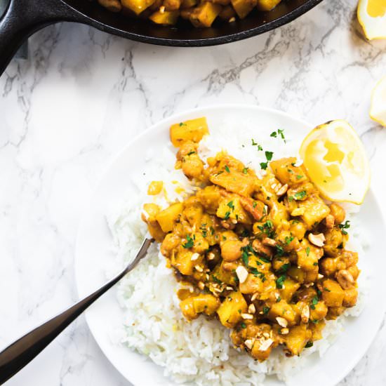 Vegan Peanut Curry