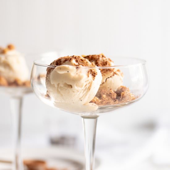 Cinnamon Pecan Affogato