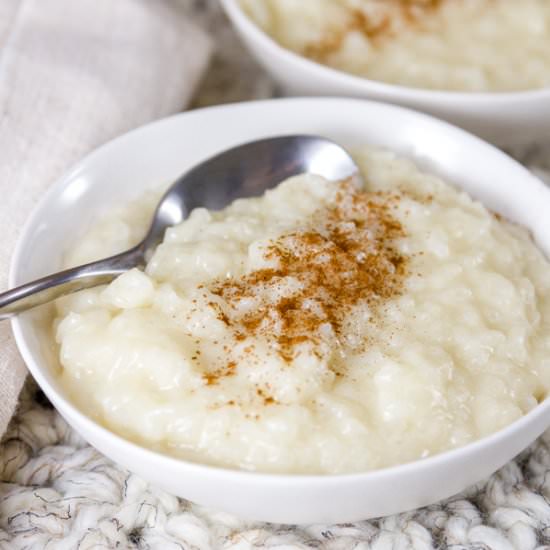 Easy Rice Pudding