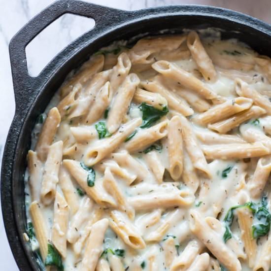 Vegan Spinach Pasta