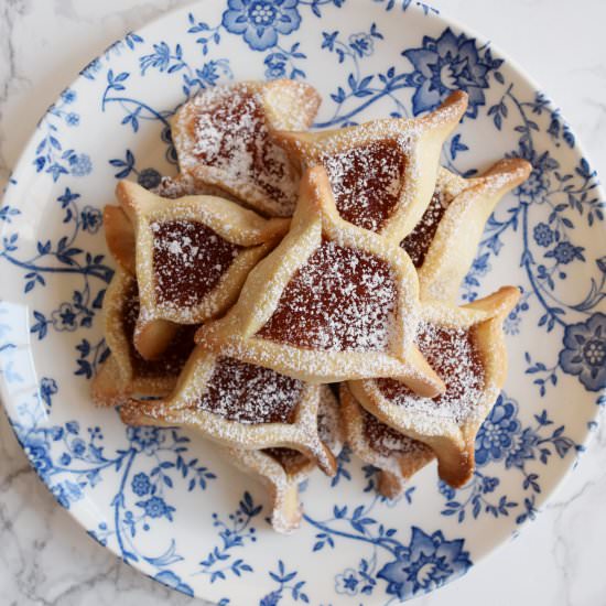 Ginger Pear Hamantaschen