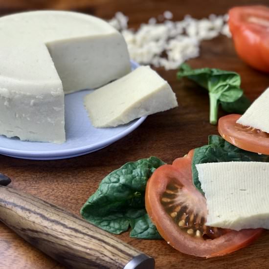 Vegan Oat Mozzarella Cheese