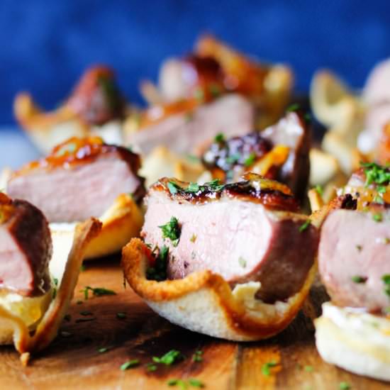 Tea Infused Orange Duck Bites