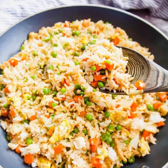 Coconut Aminos Fried Rice (GF)