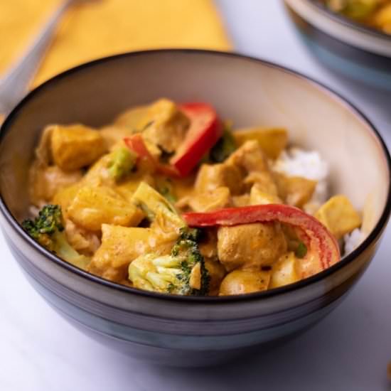 Thai Yellow Curry with Chicken
