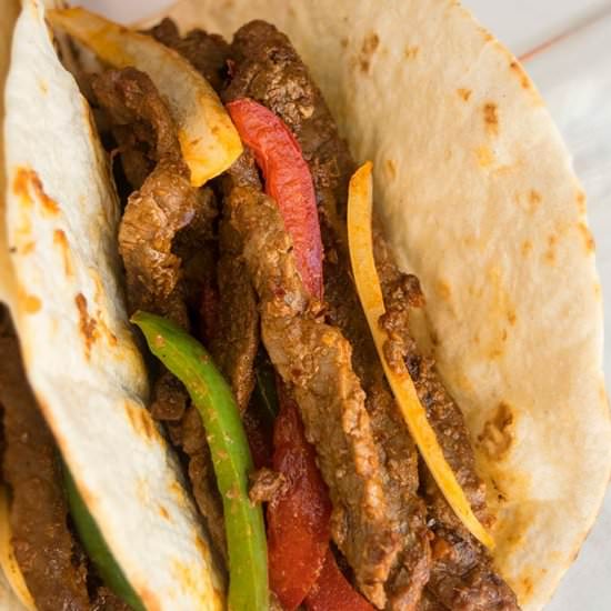 Steak Fajitas