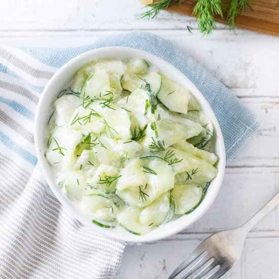 German Cucumber Salad