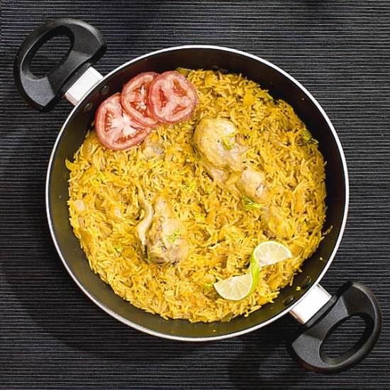 One-pot chicken and rice