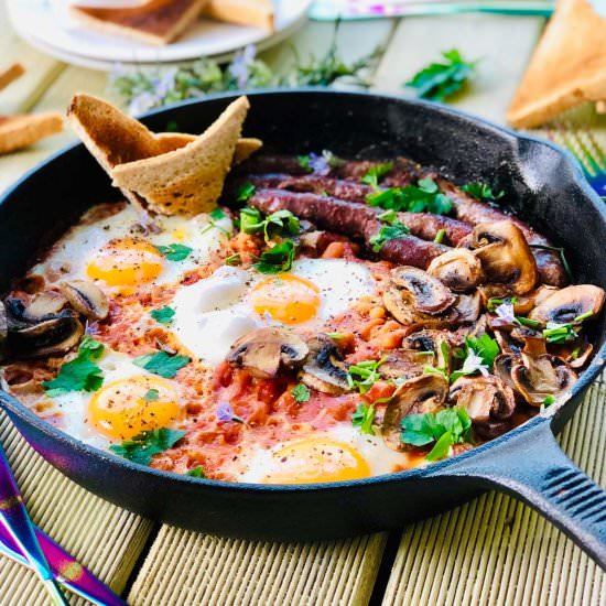 English breakfast in a flash