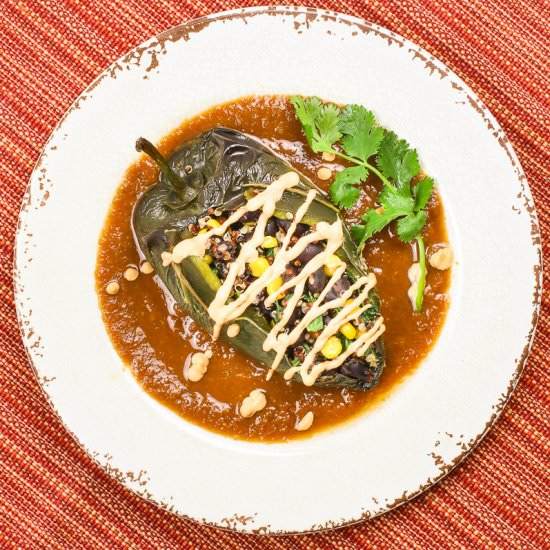 Vegan Chili Relleno