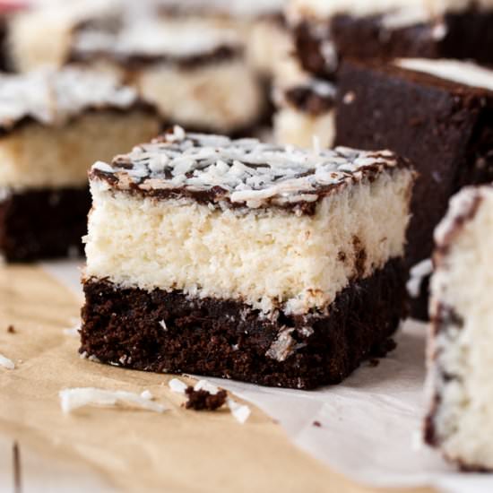 Chocolate Coconut Brownies Recipe
