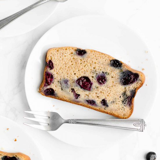 Blueberry Almond Banana Bread