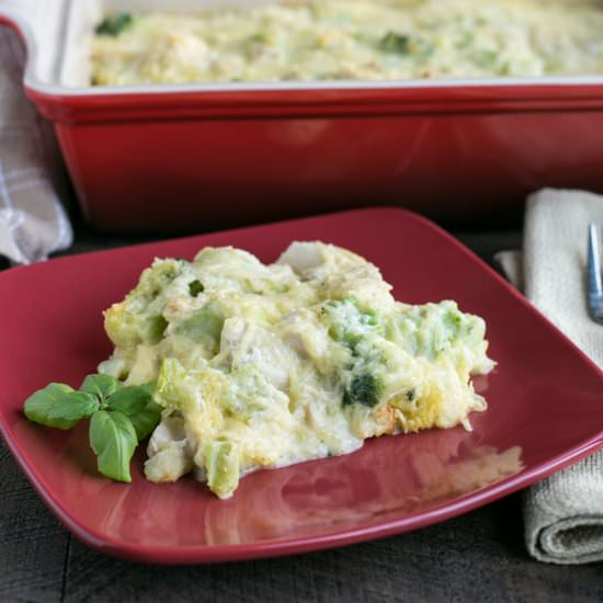 Easy Chicken Tetrazzini Casserole