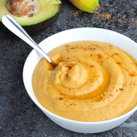 Spicy sweet potato smoothie