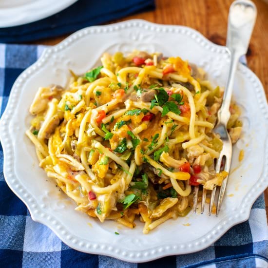 Chicken Confetti Casserole