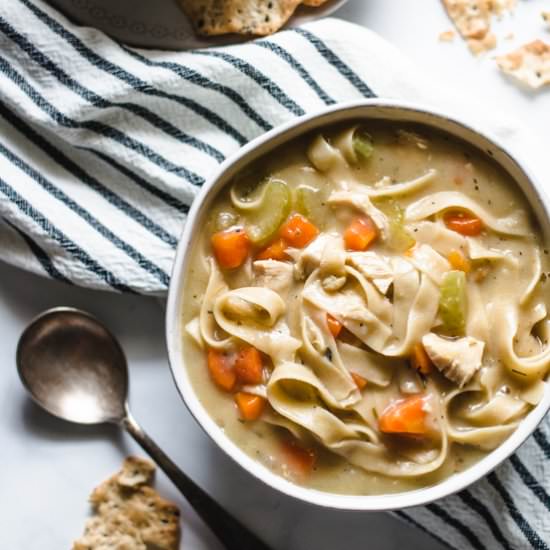 Gluten Free Chicken Noodle Soup