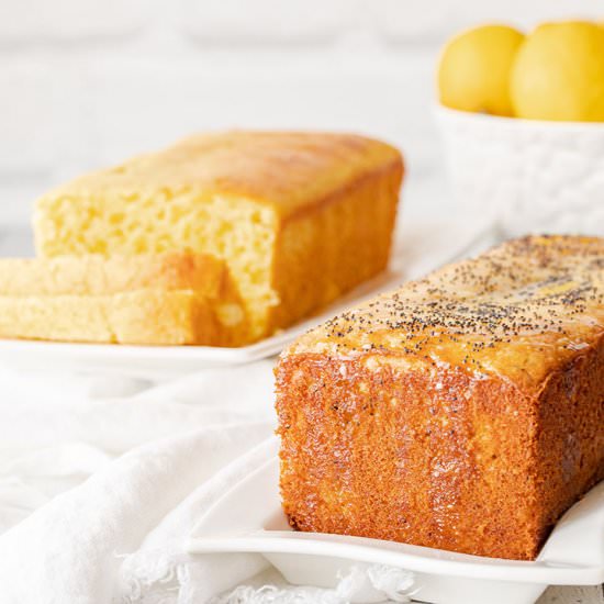 Lemon Cake in Two Versions