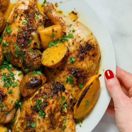 Sheet Pan Paprika Chicken