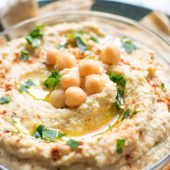 Easy Homemade Almond Hummus