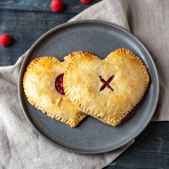 Heart Shaped Raspberry Pie Recipe