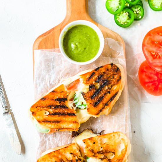 Jalapeno grilled cheese