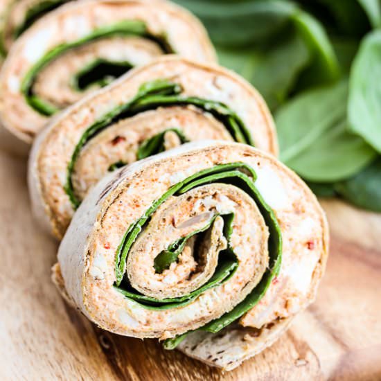 Chicken Taco Pinwheels