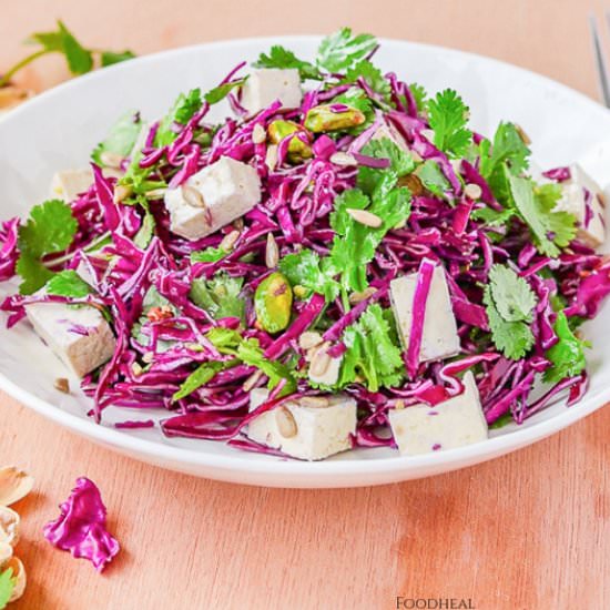 CRUNCHY PISTACHIO VEGAN SALAD