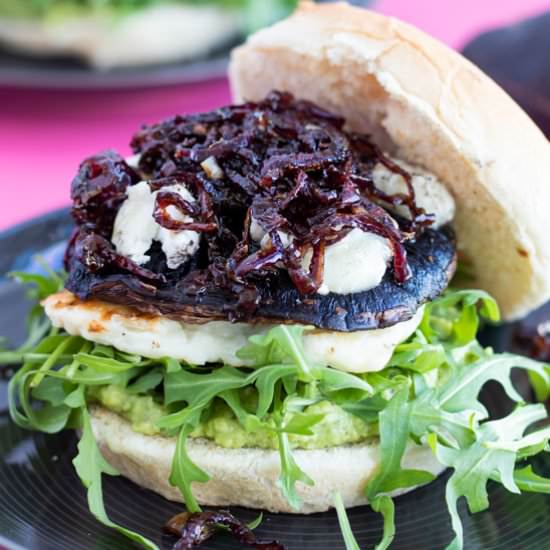 Portobello Mushroom Burgers