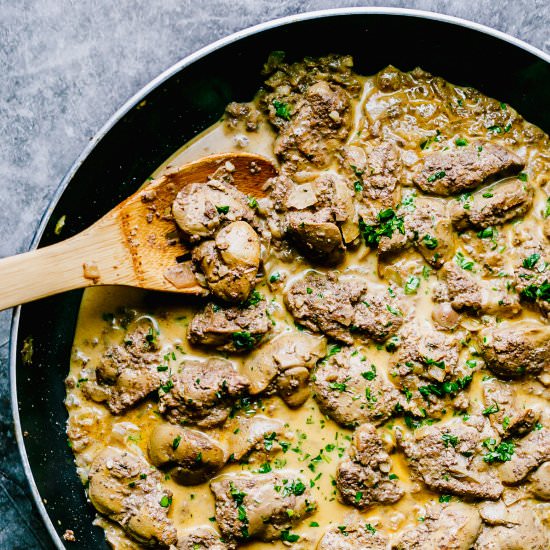Best Sauteed Chicken Livers Recipe